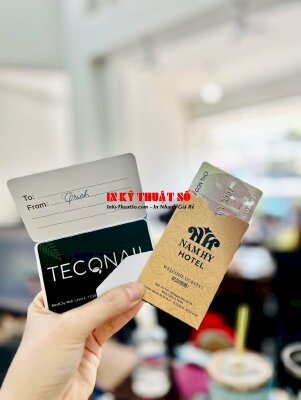 In bìa kẹp thẻ từ, bao giấy đựng thẻ nhựa - INKTS248