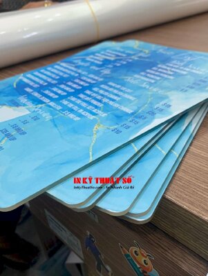 In menu mica cầm tay độc đáo cho tiệm Nail&Spa - INKTS431