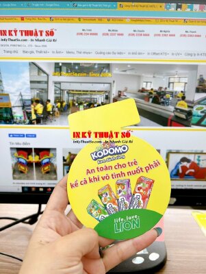 In wobbler kẹp quảng cáo siêu thị - INKTS560