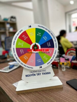 Vòng quay may mắn để bàn mini - INKTS247