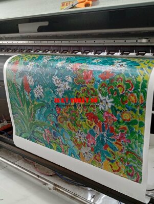 In Canvas tranh hoa lá nghệ thuật rực rỡ phong cách trừu tượng Abstract Flower Paintings - INKTS3370