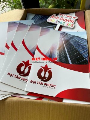 In folder bìa kẹp hồ sơ hợp đồng công ty bất động sản - INKTS535