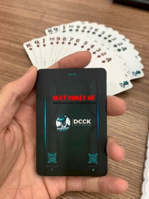 In thẻ card 52 lá giấy B300gsm 6x9cm in 2 mặt có hình ảnh thương hiệu làm quà tặng - INKTS1141