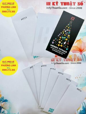 Set bao thư & thiệp in logo theo yêu cầu - INKTS1097