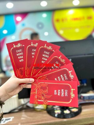 In bao lì xì đỏ truyền thống - INKTS203