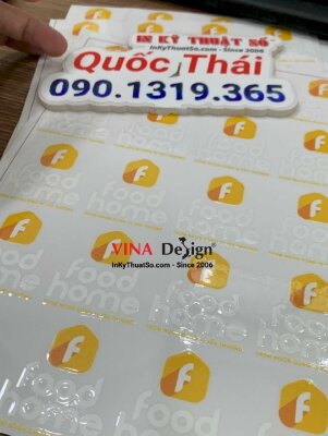 In DTF Logo nhà hàng đồ ăn nhanh fast food - INKTS837