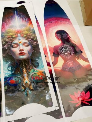 Tem Decal sữa khổ lớn dán trang trí, bế theo đường viền - INKTS1182