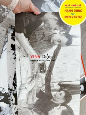 In ảnh trưng bày triển lãm, in ảnh trắng đen, ảnh màu in kỹ thuật số PP cán format - INKTS887