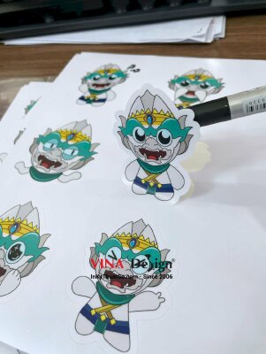 In sticker decal sữa bế theo viền làm đồ án sinh viên nhận in số lượng ít - INKTS3518