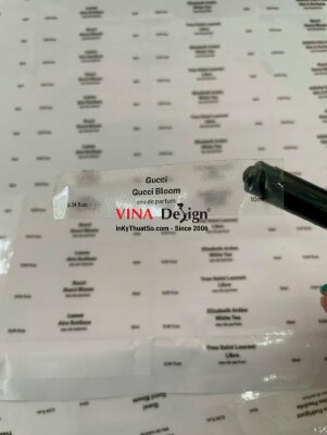 In tem decal trong dán chai nước hoa chiết, sử dụng cho mục đích cá nhân, làm quà tặng - INKTS3539