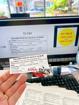 In tem phụ sản phẩm, hàng hóa nhập khẩu, tem decal giấy - INKTS601