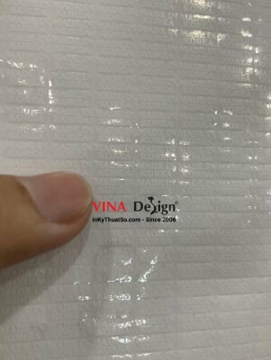 In tem trong suốt in UV Epson mực trắng - INKTS504