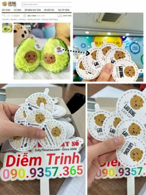 In thẻ tag, tem treo sản phẩm thú bông, tag giấy treo gấu bông - INKTS667