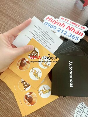 In thiệp & bao đựng thiệp khổ 10cm x 9cm - INKTS1033