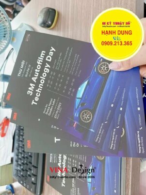In thư mời đại lý tham dự sự kiện giới thiệu sản phẩm mới - INKTS858