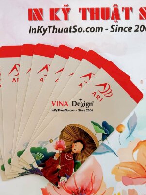 Bao lì xì in logo, in bao lì xì doanh nghiệp, công ty kết cấu thép - INKTS982