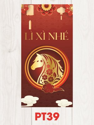 Bao lì xì ngày Tết Lì Xì Nhé - Mã PT39 - INKTS2495