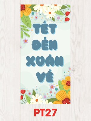 Bao lì xì Tết Đến Xuân Về - Mã PT27 - INKTS2483