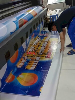 In backdrop Trung thu chủ đề Vui Trung thu cùng các con, in hiflex khổ lớn mực dầu - INKTS3547