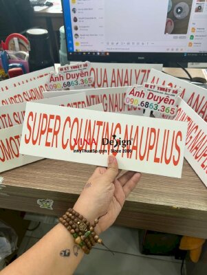 In bảng tên để bàn format, bảng format in thông tin - INKTS574