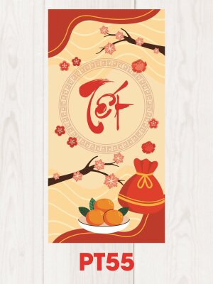 In bao lì xì phong cách đơn giản Tết - Mã PT55 - INKTS2511