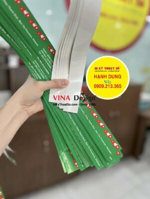 In dây niêm phong hành lý thông tin công ty cho nhân viên đi teambuilding - INKTS3550