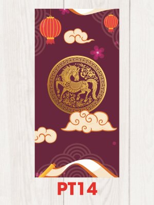 In phong bao lì xì theo yêu cầu Bính Ngọ 2026 - Mã PT14 - INKTS2470