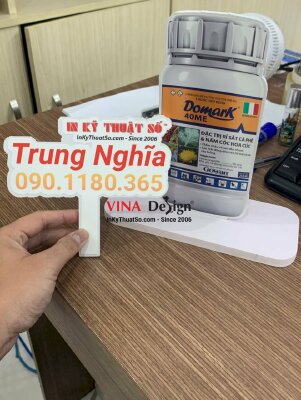 In standee mô hình sản phẩm để bàn - INKTS521