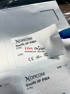 In tem Decal xi bạc - INKTS95