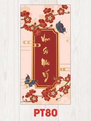 Làm bao lì xì Tết thiết kế theo yêu cầu TPHCM - Mã PT80 - INKTS2536