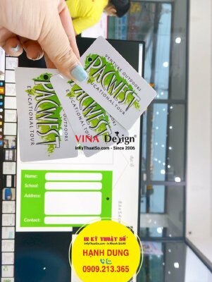 Thẻ hành lý in logo, làm tag hành lý, tag vali in logo bằng nhựa - INKTS641