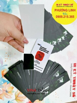 In bọc giấy đựng thẻ nhựa PVC thẻ phòng homestay - INKTS1220
