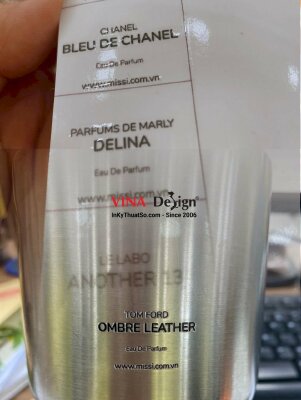 In cốc giữ nhiệt in logo, in tên, in tem nhãn UV DTF size siêu nhỏ, nét siêu mảnh  - INKTS730