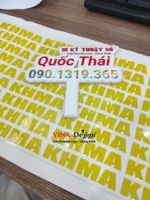 In tem UV DTF giá rẻ TPHCM, in logo thương hiệu - INKTS808