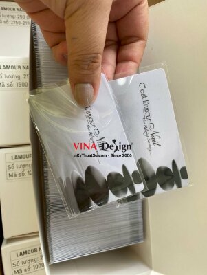 In thẻ nhựa cao cấp giới thiệu dịch vụ Spa Nail - INKTS421