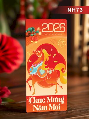 Giá thị trường bao lì xì Chúc Mừng Năm Mới - Mã NH73 - INKTS2687