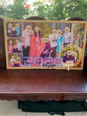 In ảnh gia đình khổ lớn, in ảnh trên chất liệu formex - INKTS726