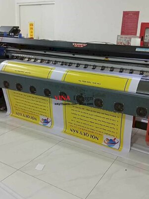 In bảng Nội Quy Sân PickleBall từ bạt hiflex mực dầu - INKTS2255