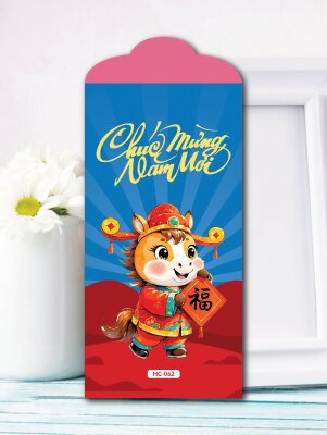 In bao lì xì Bính Ngọ Tân Niên - Mã HC062 - INKTS2559