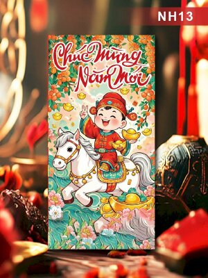 In bao lì xì Chúc Mừng Năm Mới Thần Tài Tới - Mã NH13 - INKTS2651