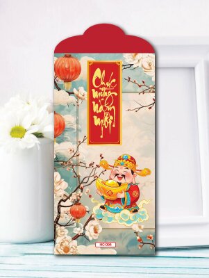 In bao lì xì Tài Lộc Chúc Mừng Năm Mới - Mã HC094 - INKTS2591