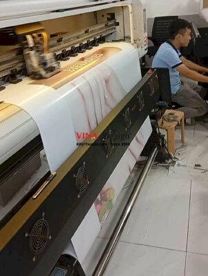 In Decal lưới khổ lớn dán kính trang trí Nail Salon & Spa - INKTS2249