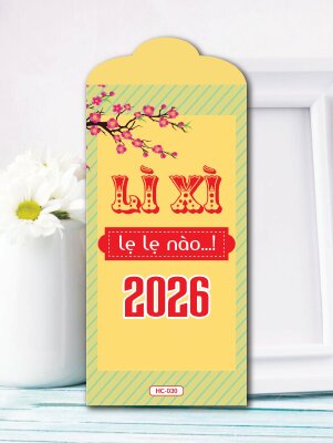 In lì xi thiết kế theo yêu cầu Lì Xì lẹ lẹ nào...! - Mã HC030 - INKTS2426