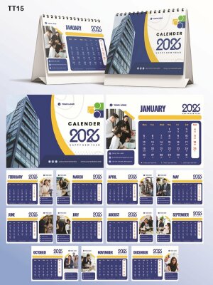 In lịch để bàn giá rẻ chủ đề Nhân Sự Công Ty Doanh Nghiệp - Mã TT15 - INKTS2196