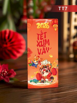 In phong bao lì xì con ngựa Tết Là Tết Sum Vầy - Mã TT07 - INKTS2605