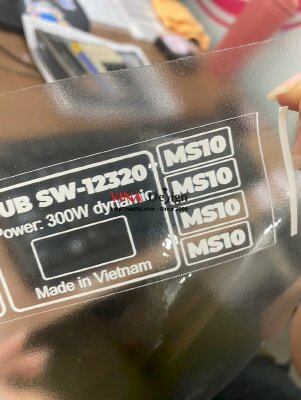 In Tem decal trong dán nhãn sản phẩm - INKTS388