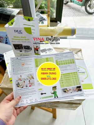 In tờ rơi A4 1000 tờ giấy C300gsm - INKTS154