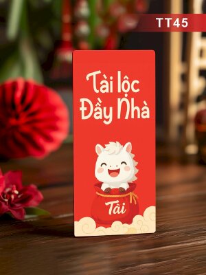 Thiết kế bao đựng lì xì Tài Lộc Đầy Nhà - Mã TT45 - INKTS2662