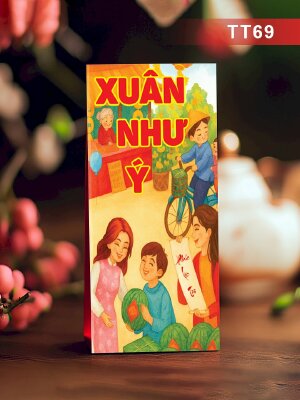 Thiết kế bao lì xì Xuân Như Ý - Mã TT69 - INKTS2686