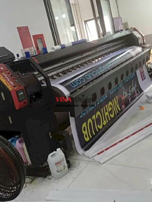 In backdrop cho nightclub hộp đêm, hàng gửi đi Mỹ từ TPHCM - INKTS2272